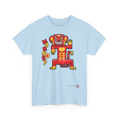 The Monkey. Zodiac T-shirt. Zodiac shirt. Chinese horoscope. Gift for monkeys. Monkey birth year. Unisex shirt. Bram Tanamal