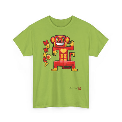 The Monkey. Zodiac T-shirt. Zodiac shirt. Chinese horoscope. Gift for monkeys. Monkey birth year. Unisex shirt. Bram Tanamal
