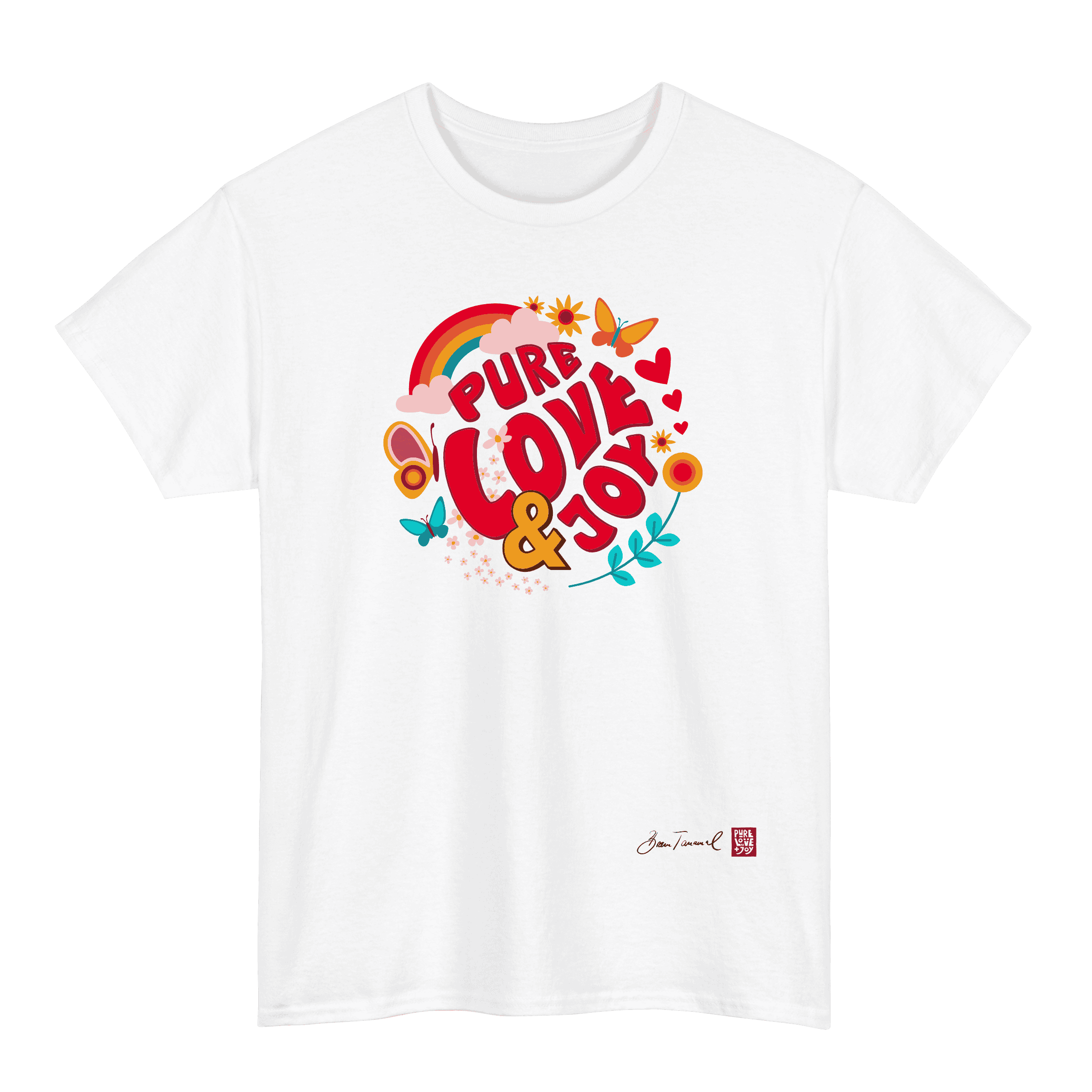 Pure Love and Joy 002. Unisex T-Shirt