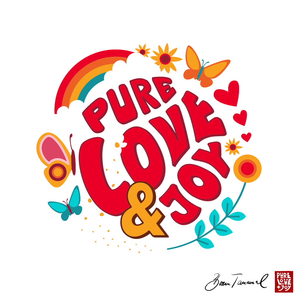 Pure Love and Joy 002. Unisex T-Shirt