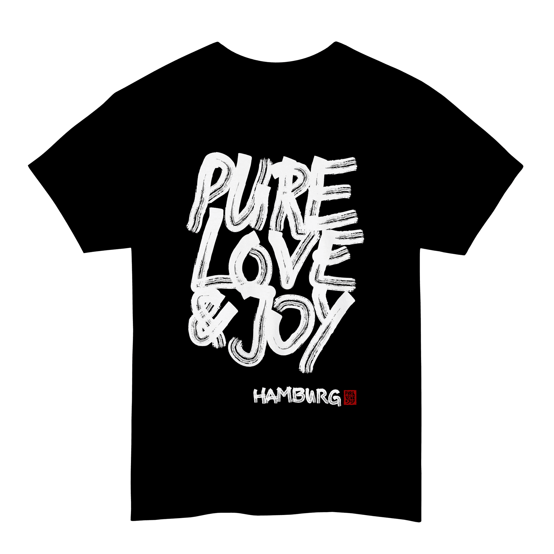 Pure Love and Joy Hamburg 012. Unisex T-Shirt