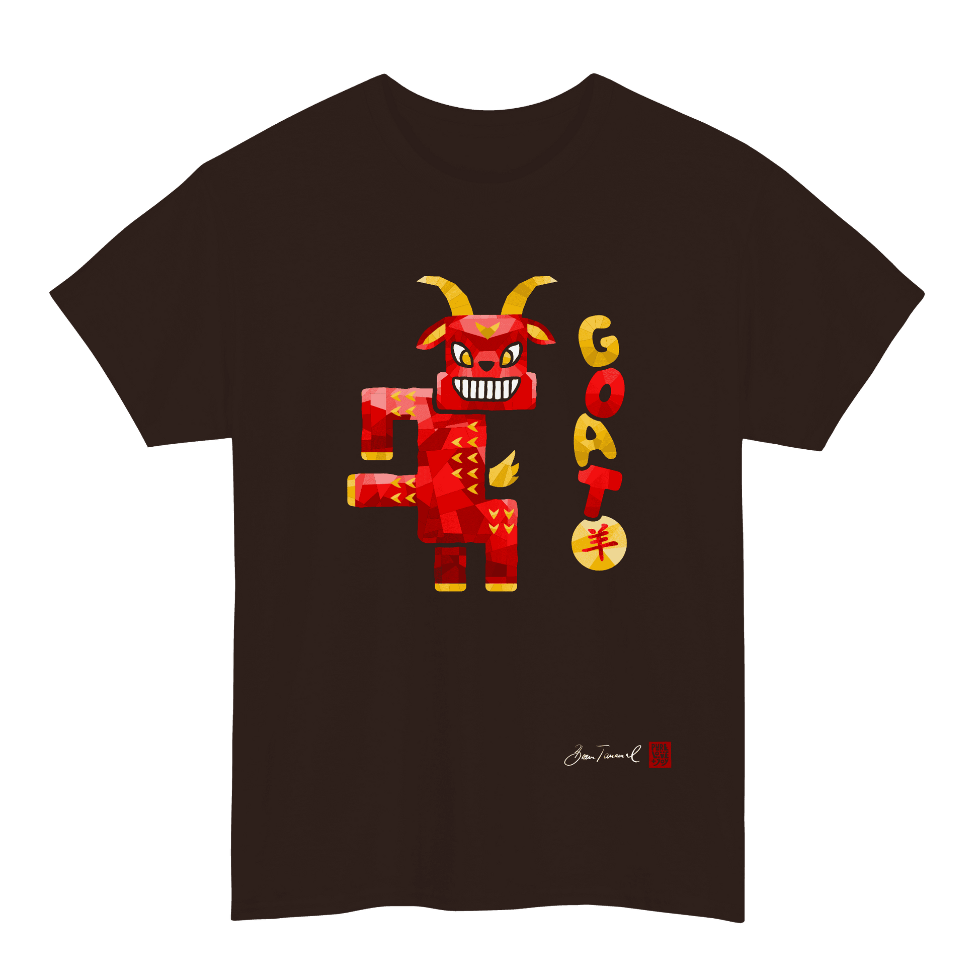 The Goat. Chinese zodiac sign