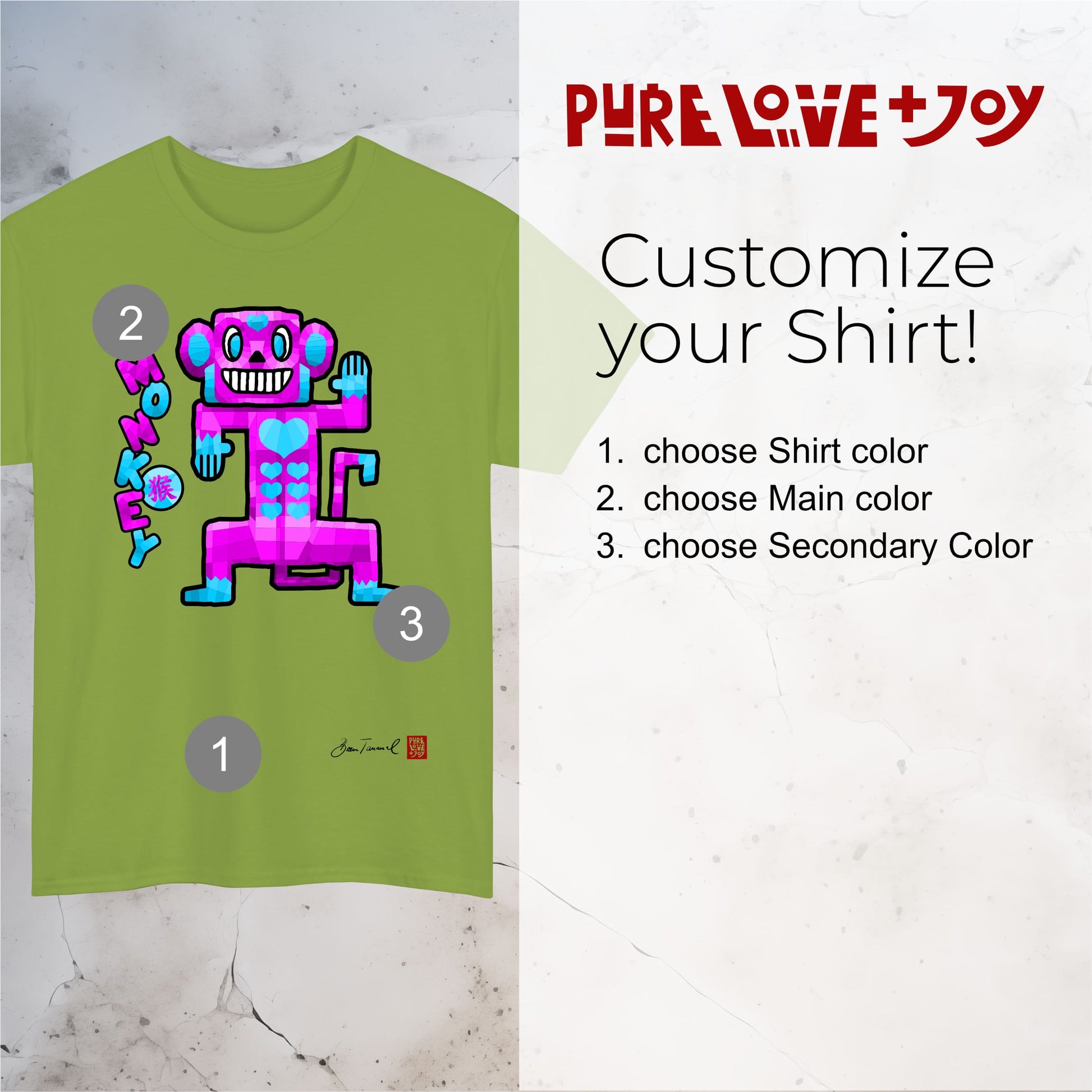 The Monkey. Chinese zodiac sign