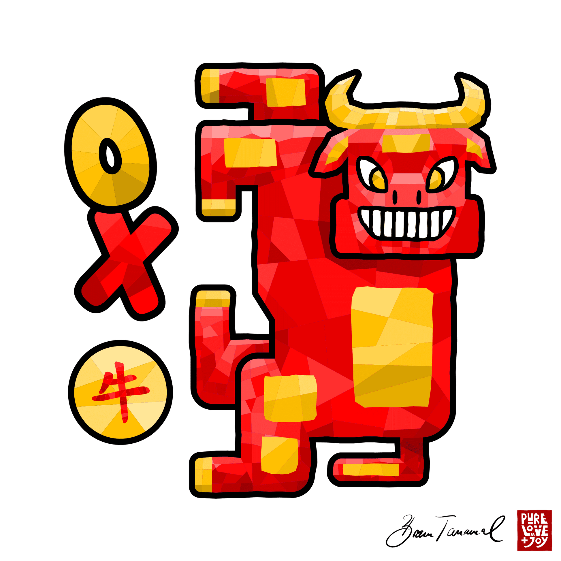 The Ox. Chinese Zodiac Sign