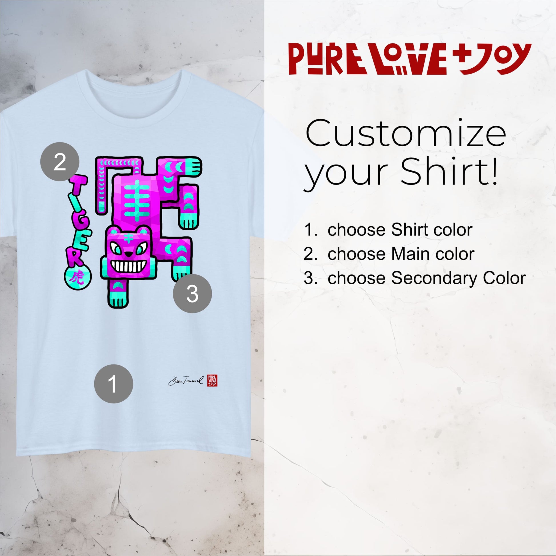 The Tiger. Chinese zodiac sign