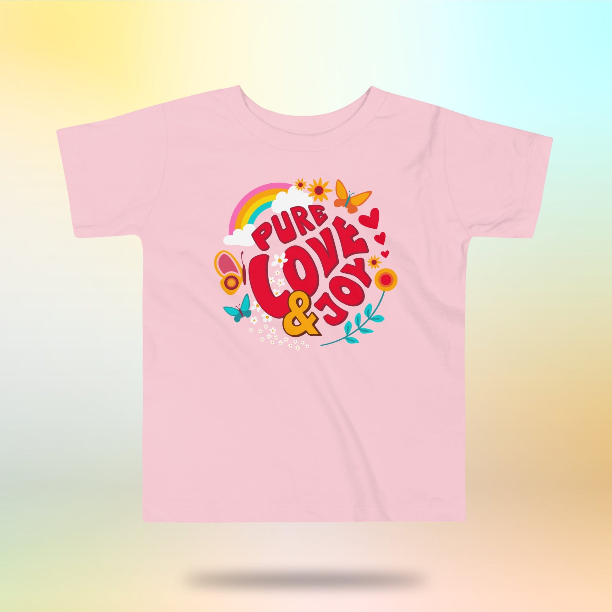 Pure Love and Joy (classic). Inspirational toddler t-shirt. 2-5 years. SE