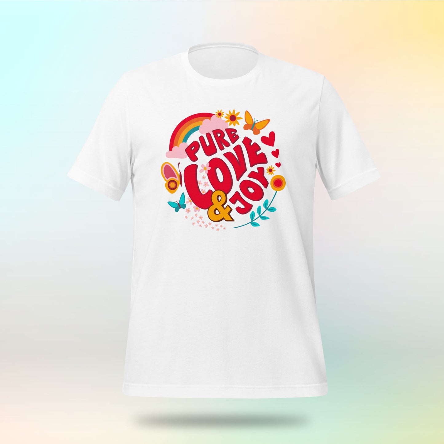 Pure Love and Joy (classic). Have a good mood! Unisex T-shirt.