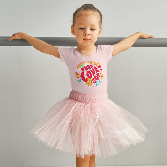 Pure Love and Joy (classic). Inspirierendes Kleinkinder T-Shirt. 2-5 Jahre. SE